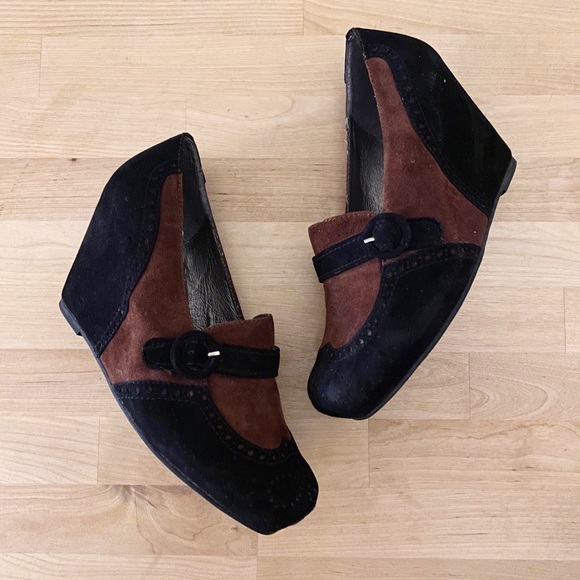 Vintage Jeffrey Campbell *JENETTE* Wedges, Size 9. Gently used. Gorgeous!!! - Picture 3 of 12